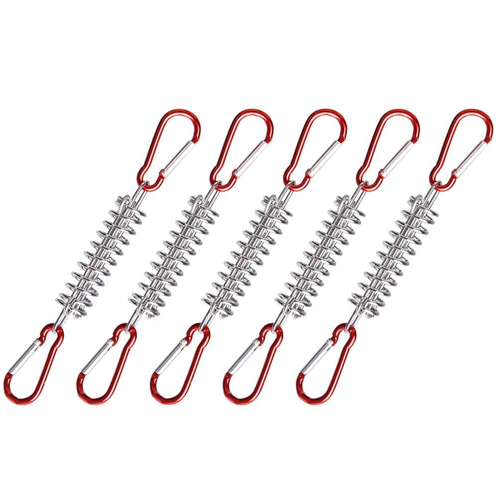 WIATROSZCZELNA KLAMRA SPRĘŻYNOWA NAPINAJĄCA LINĘ NAMIOTOWĄ Wysokość maksymalna 3.5 cm