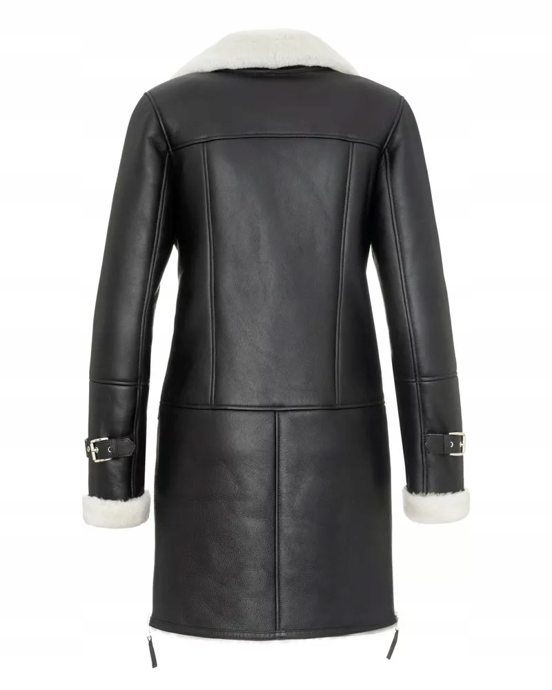 Kożuch damski Lidia 2XL Kaptur bez kaptura