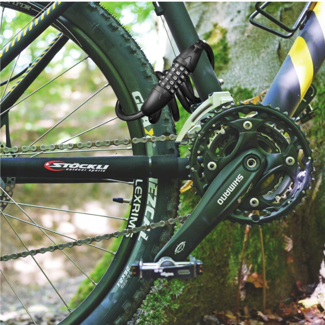 BLOKADA ROWEROWA ZAPIĘCIE DO ROWERU LINKA 120CM Rodzaj blokada koła