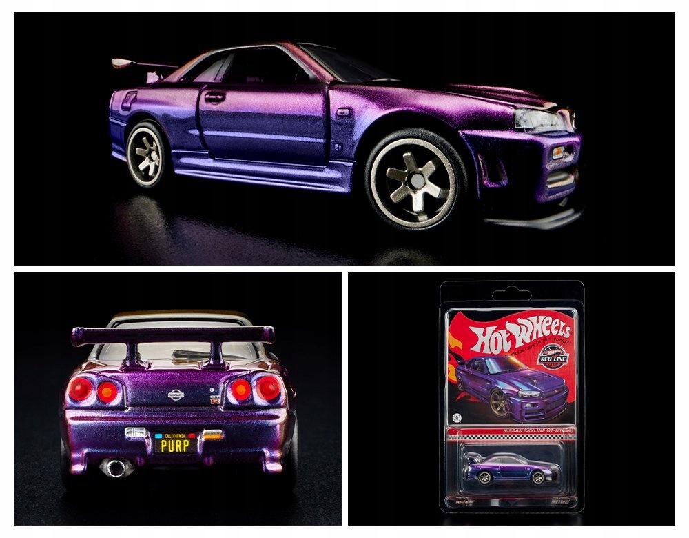 Hot Wheels RLC Skyline R34 GTR • Opinie - Allegro