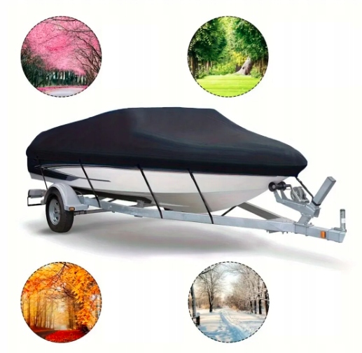 Pokrowiec Na Łódkę Gruba Duża Plandeka Łódź Motorówkę Ponton Kajak 7x2.9m EAN (GTIN) 0711467998327