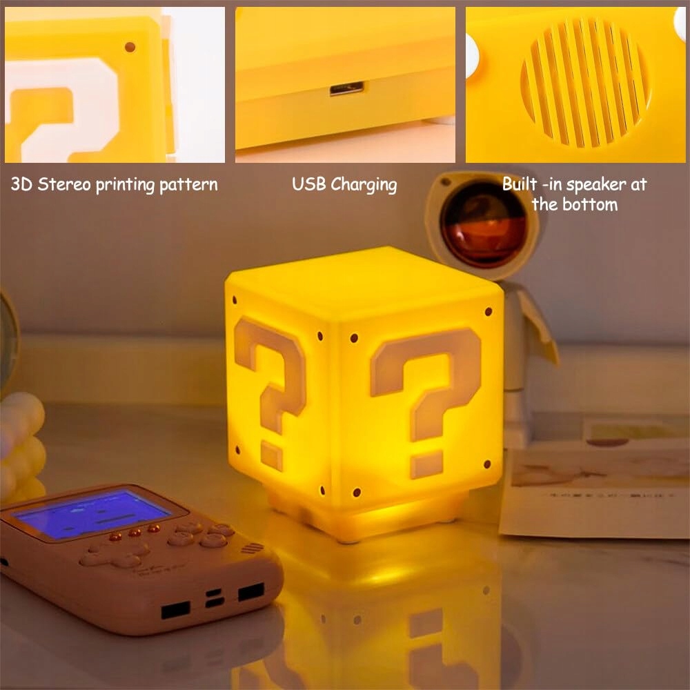 GOBESTY Lampka Nocna 3D LED Dla Dzieci Sypialnia Biurko Dekoracja — miniatura 5
