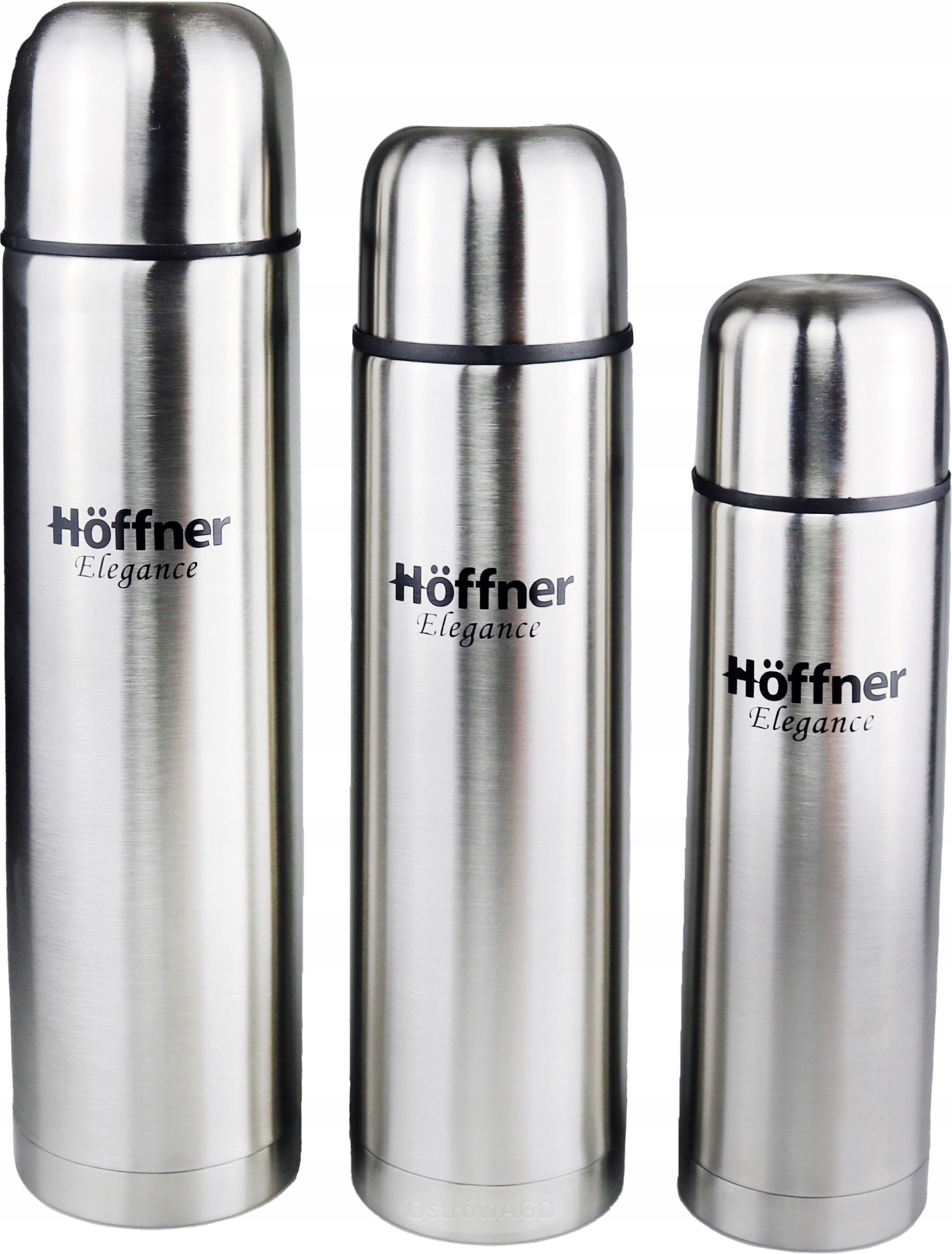 Termos Próżniowy Stalowy Srebrny 500 ML HOFFNER EAN (GTIN) 5908523678018