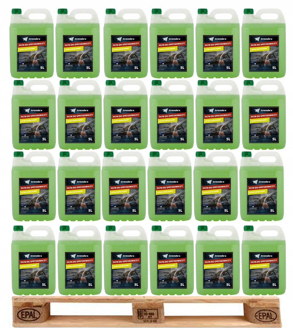 

Płyn Do Spryskiwaczy Letni Paleta 5L X 120 Sztuki