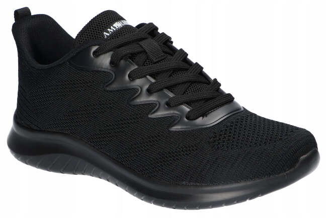 

American Club HA56 Adidasy Buty Sportowe Black 37