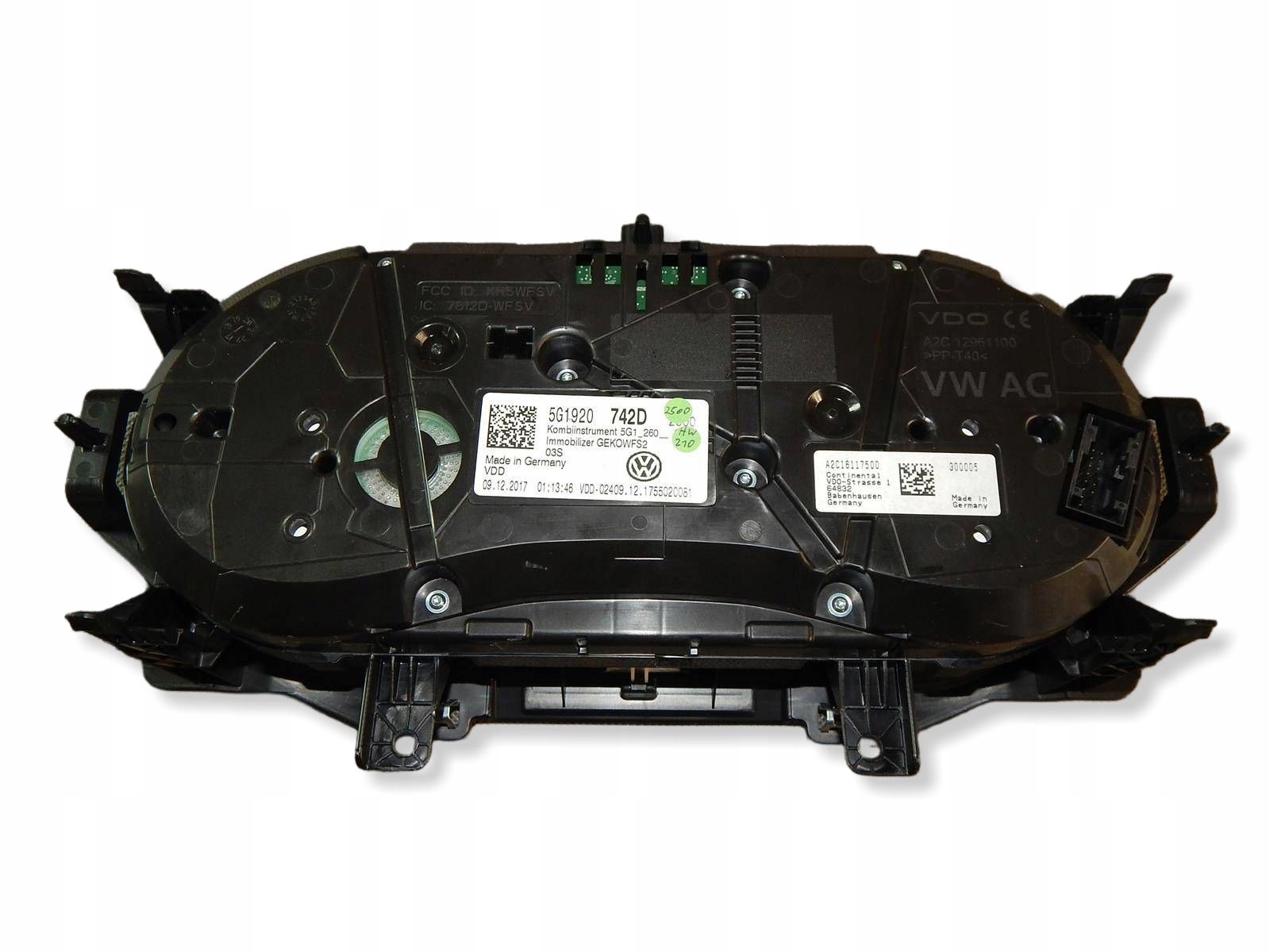 Volkswagen Golf VII 7 dials dials 5G1920742D