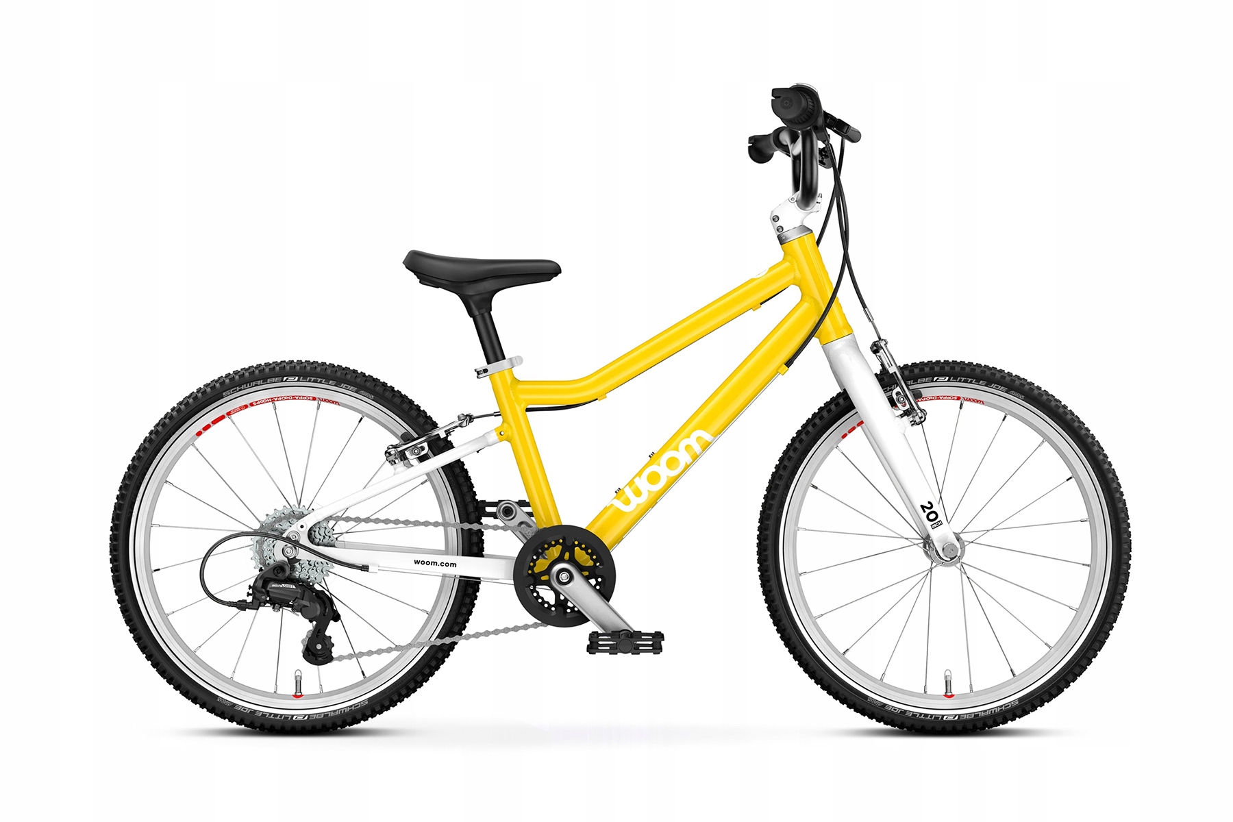 Rower dziecięcy Woom Go 4 Żółty 20" r. UNI/11"
