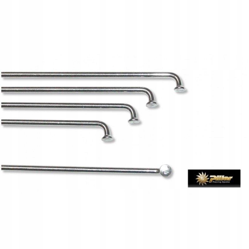 Szprycha Pillar P14 nierdzewna srebrna 254 mm zestaw 36szt. nyple