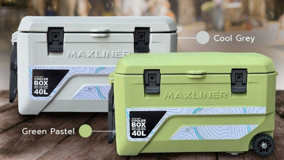 Maxliner Cooler Box 40L box pre pasívnu turistickú chladničku Zelený