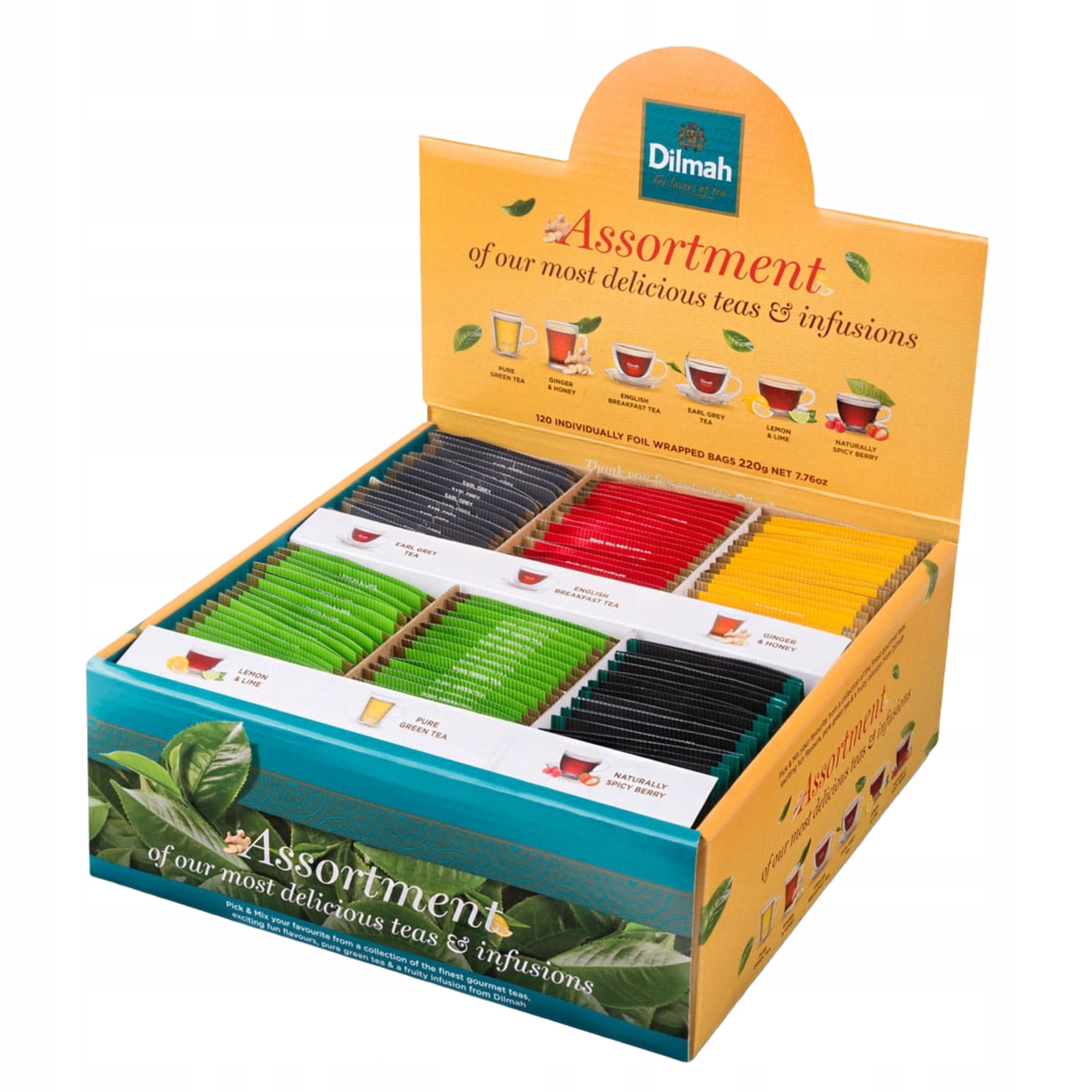 Zestaw Prezentowy 6 Smaków Dilmah Pick & Mix