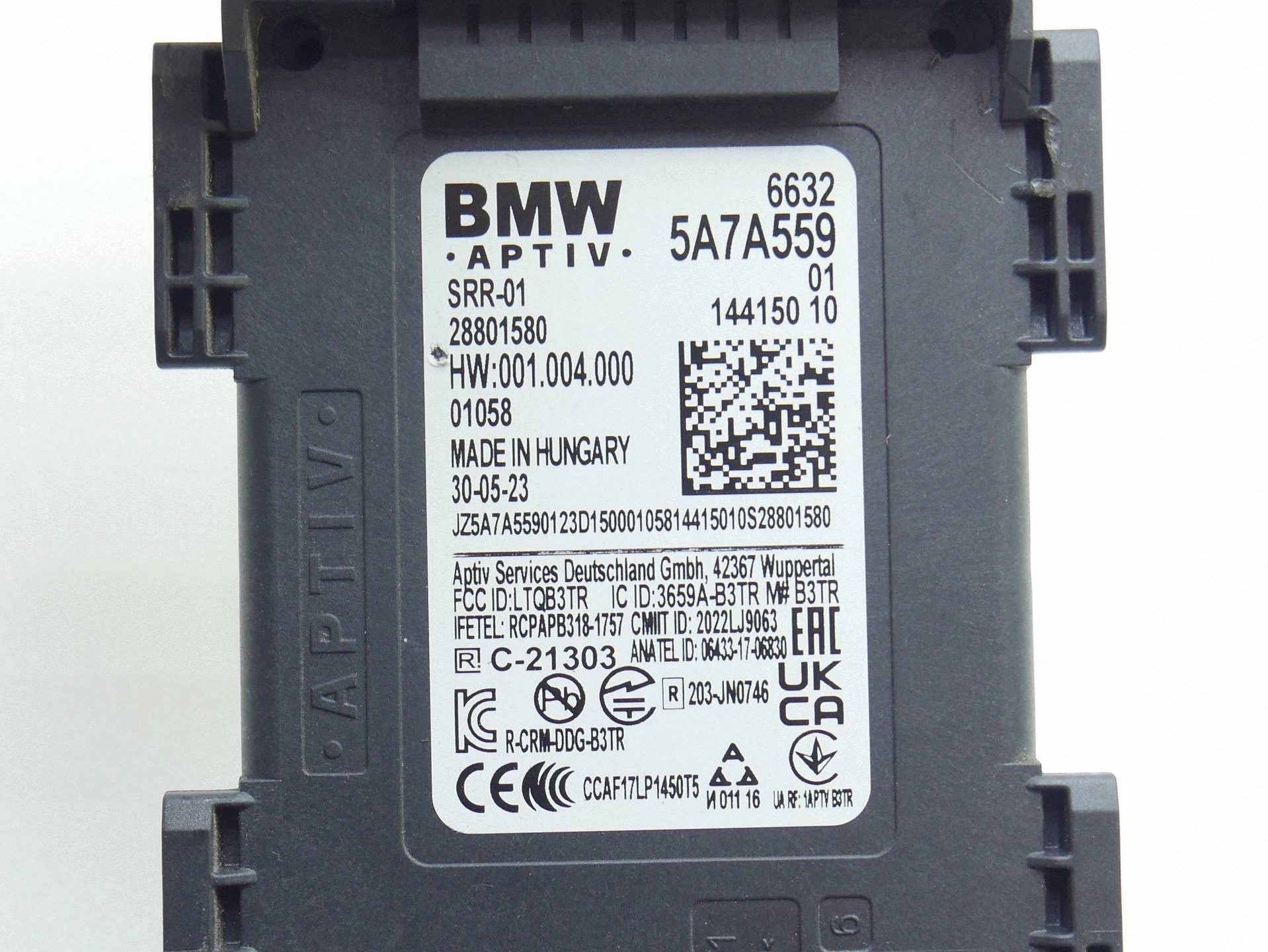 module blind spot RADAR spot BMW G20 G30 28801580