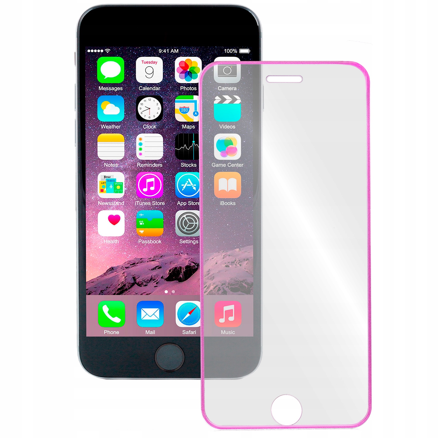 

Świecące Szkło Na Ekran 9H Do Iphone 6S Szybka