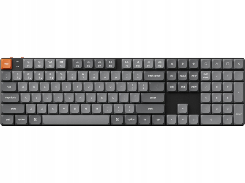 Klawiatura Keychron K5 Max Qmk/via Wireless Rgb Hot-Swap Red Switch