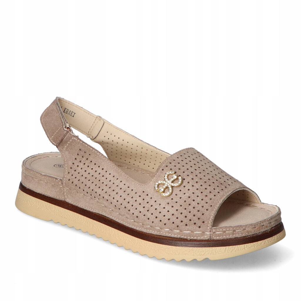 Sandály Goodin GD-FL1271 Khaki 36