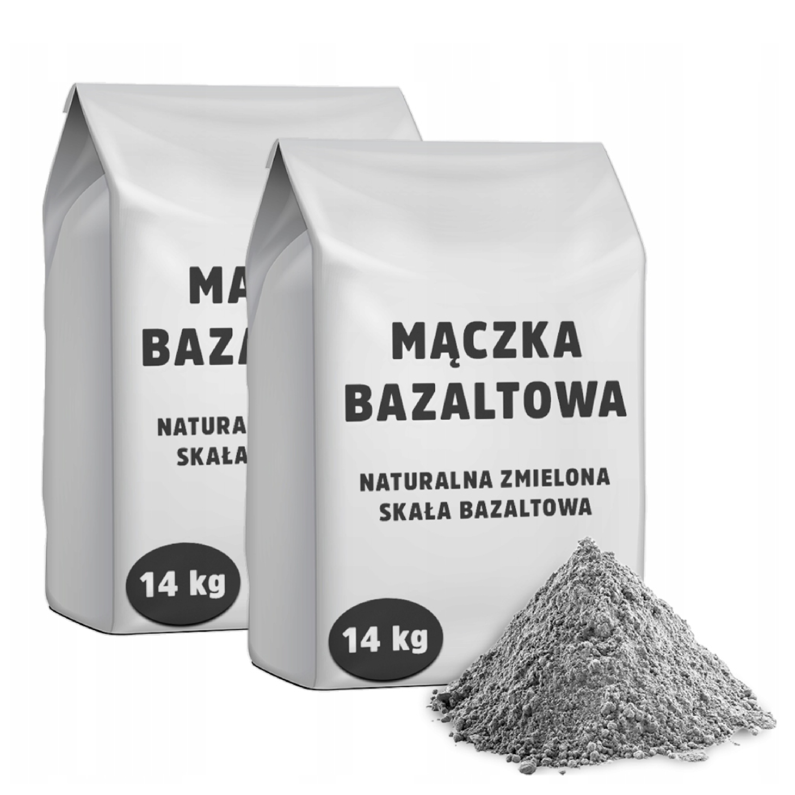 

Mączka Bazaltowa 2 x 14 kg Nawóz Uniwersalny 28 kg