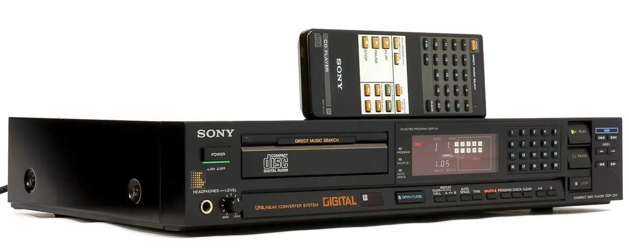 SONY CDP-203 HI-END ODTWARZACZ CD PILOT ES