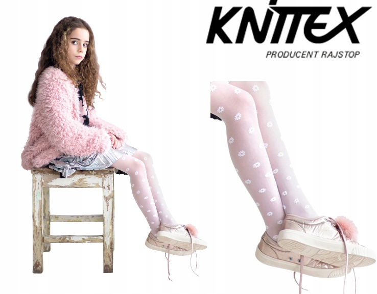 

Knittex rajstopy komunijne Hana białe 116-122 Noq