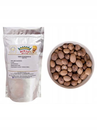 Levně Royal Brand Muškátový oříšek 10 Kusů Celá příjemná vůně