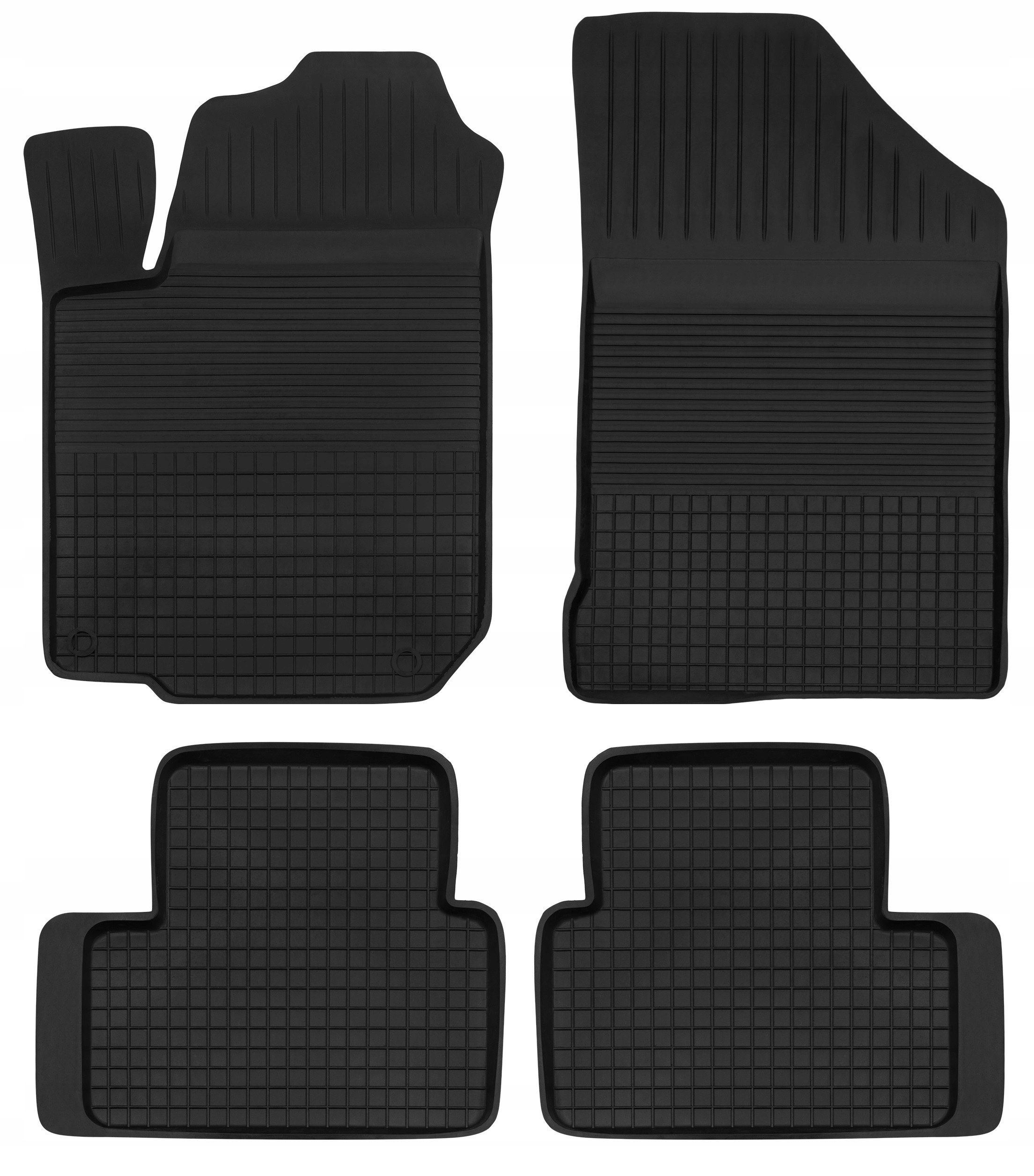 

Dywaniki gumowe korytka zestaw do Seat Mii 11-19