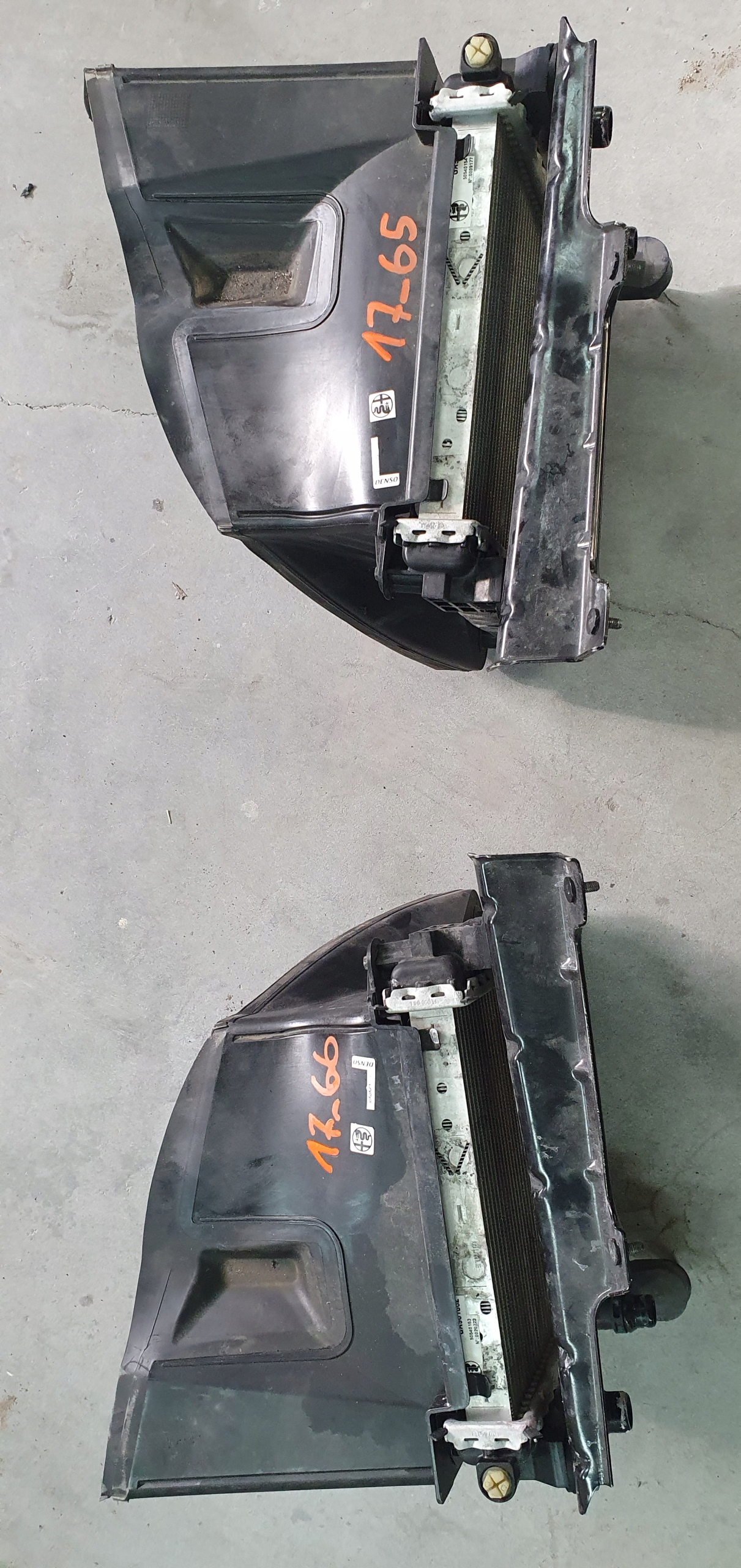 CHŁODNICE DODATKOWE LEWA PRAWA ALFA ROMEO STELVIO QV