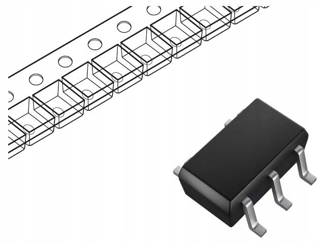 SN74LVC2G14DBVR IC cyfrowy przerzutnik Schmitta Ch 2