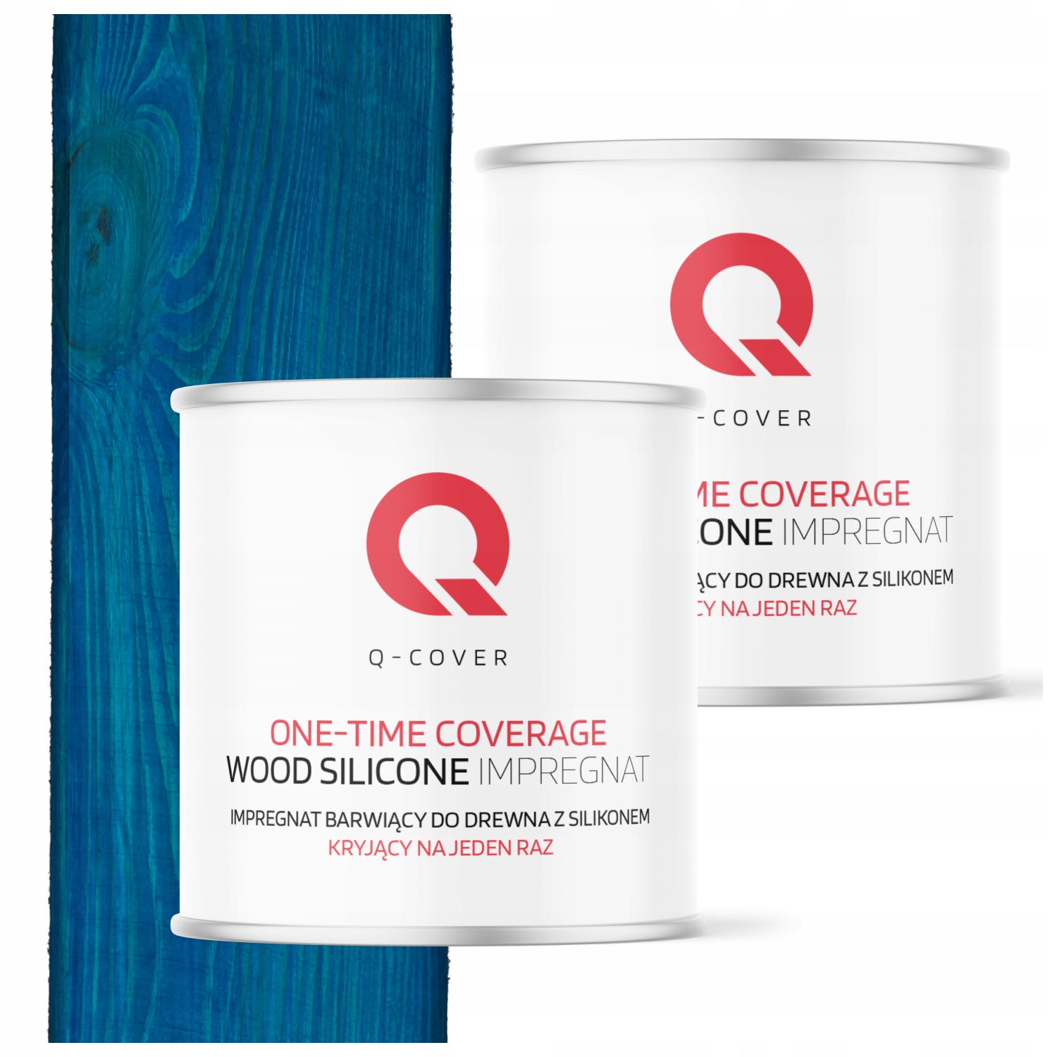 Impregnace Na Dřevo Na Jedno Použití Extra Barva Barva Modrá 2X2,5L