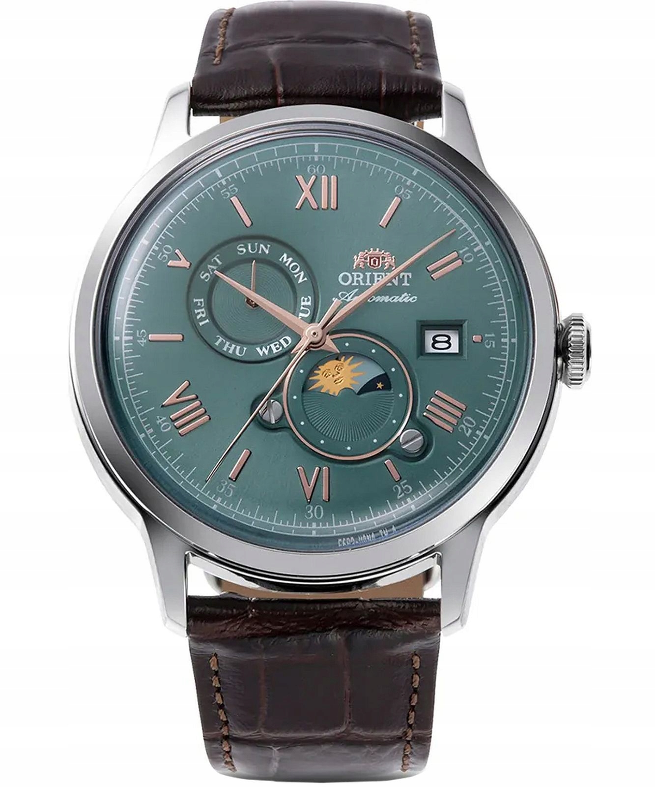 Pánské hodinky Orient Bambino Sun & Moon Automatic
