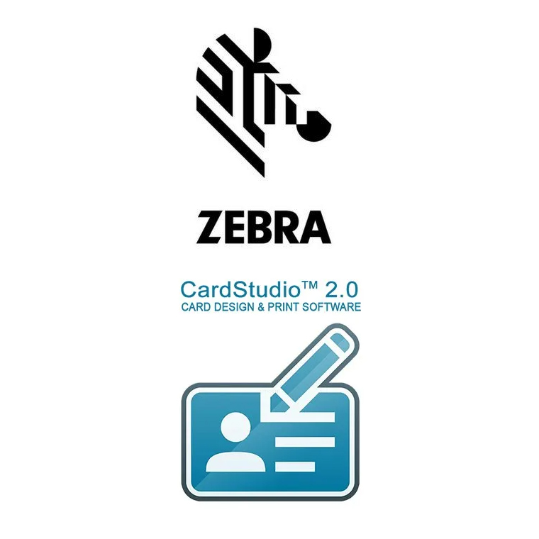 Program do edycji i wydruku kart Zebra CardStudio 2.0 Standard