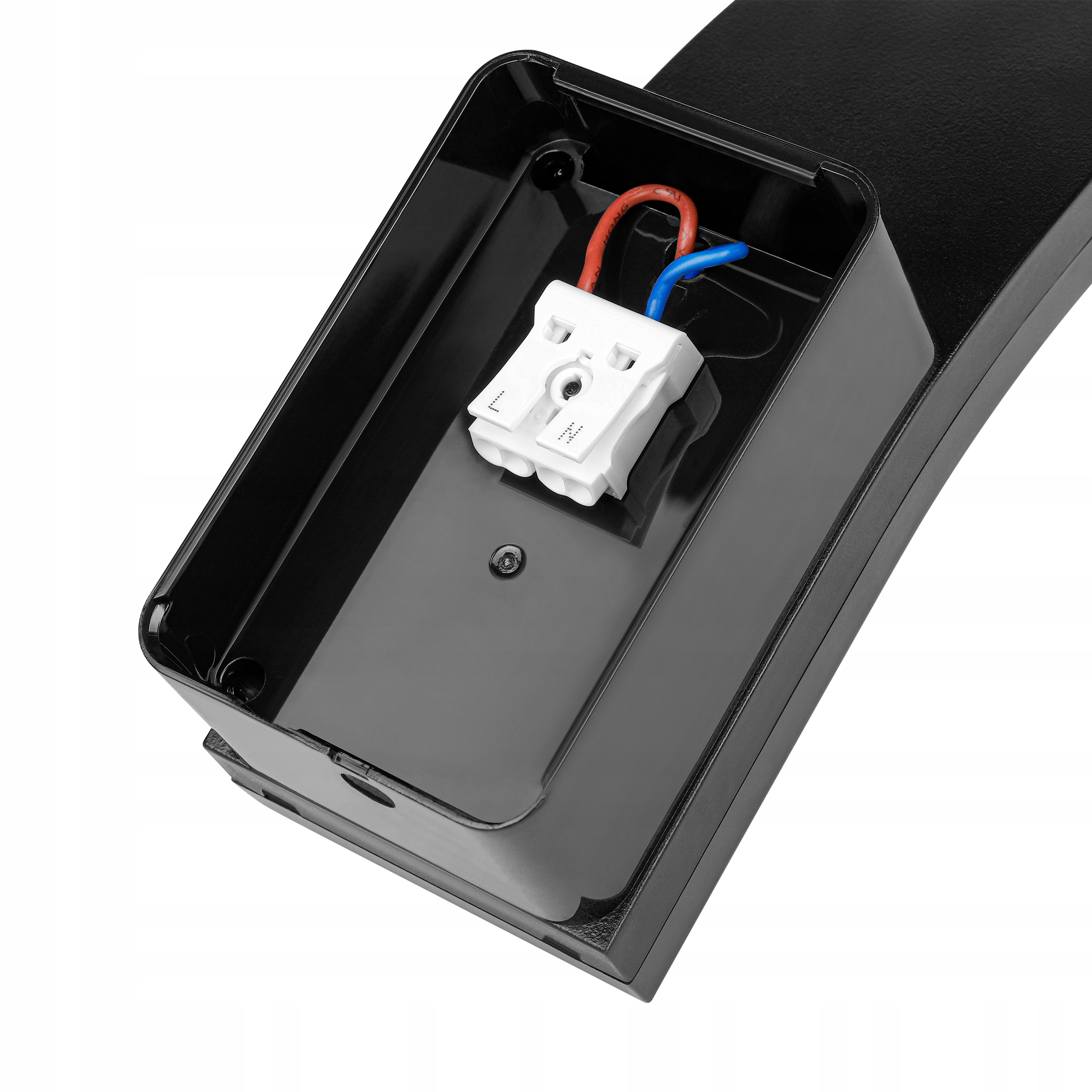 ZESTAW 2x Kinkiet zewnętrzny LED lampa CZUJNIK RUCHU ogrodowa elewacyjna Rodzaj gwintu zintegrowane źródło LED