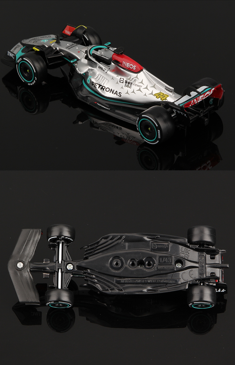 METALOWY SAMOCHÓD FORMUŁA 1 MERCEDES W13 HAMILTON Kod producenta BB-18-38065-44