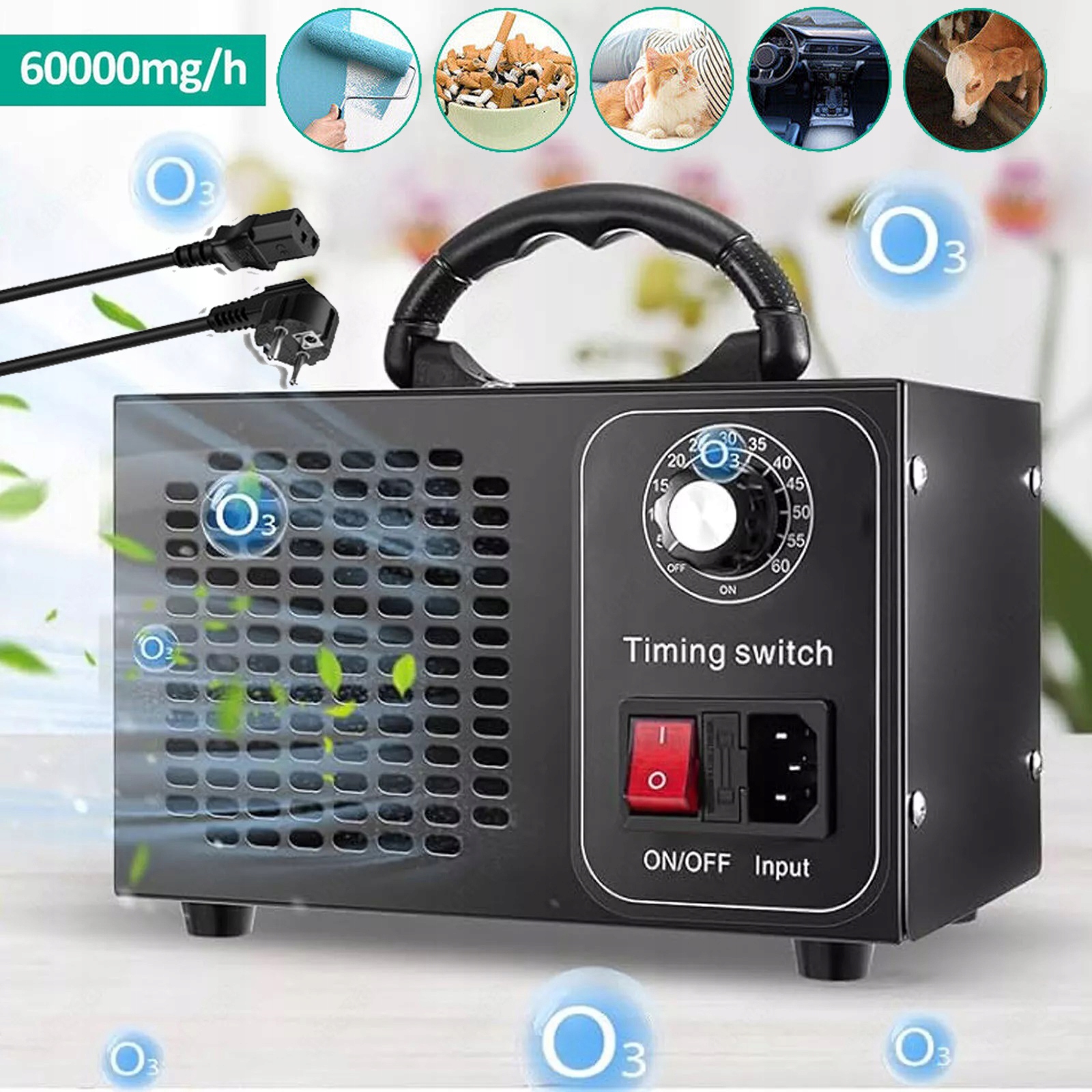 Generátor Ozonu, Čištění Vzduchu A Eliminace Nepříjemných Pachů