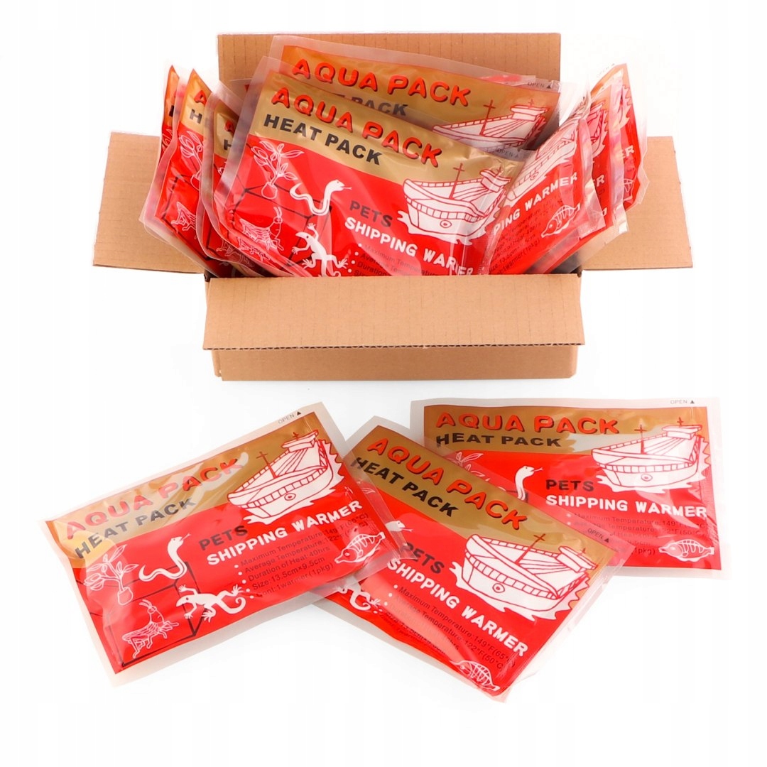 Aqua Heat Pack 40H 'Gold' x10 – sada 10 ohřívačů