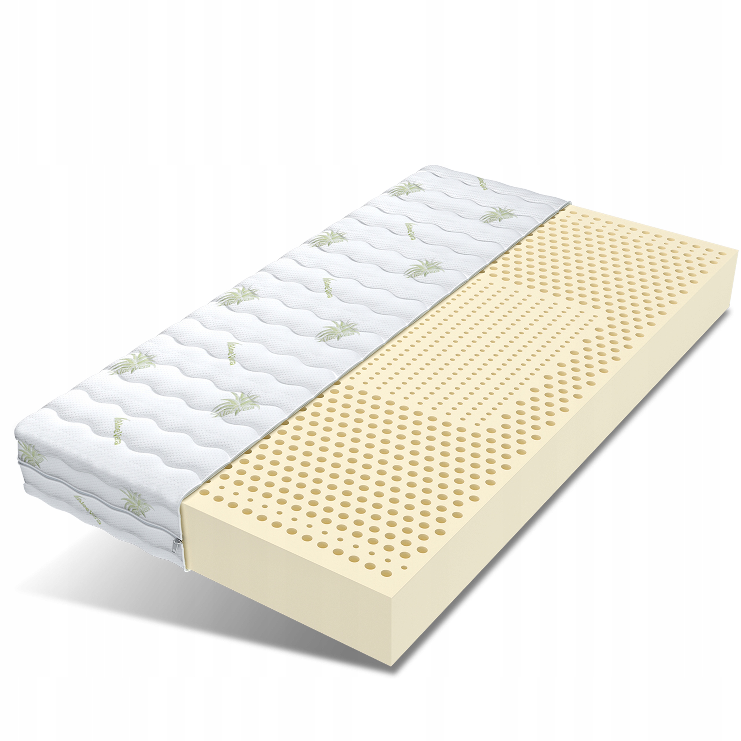 

Materac Samba 80x200 lateksowy perforowany aloes