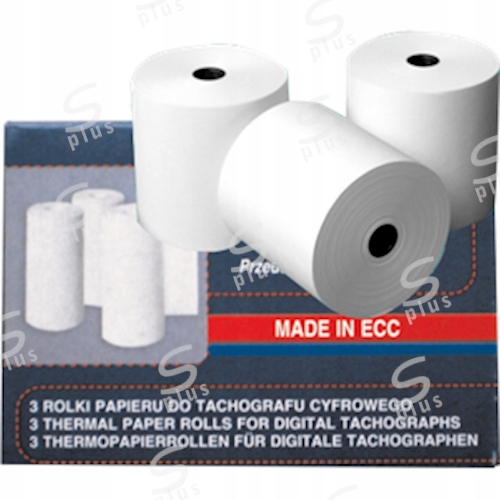 PAPIER DO TACHOGRAFU CYFROWEGO SPLUS 3 ШТУКИ фото 2