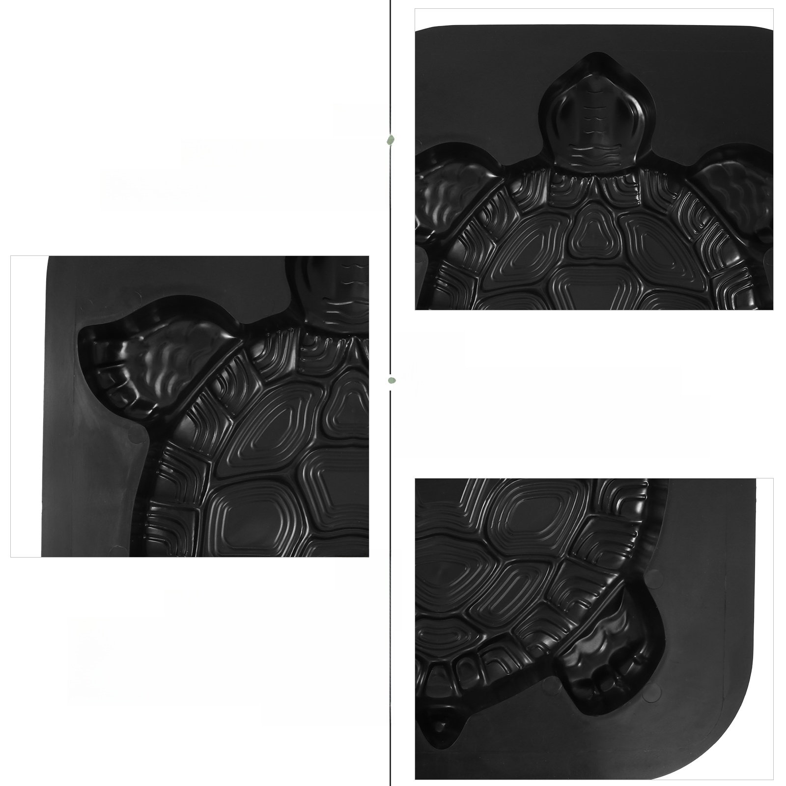 ŻÓŁW TINGBU STONE MODEL DEKORACJE PODŁOGOWE PLASTIKOWA FORMA PODŁOGOWA Szerokość produktu 37.5 cm