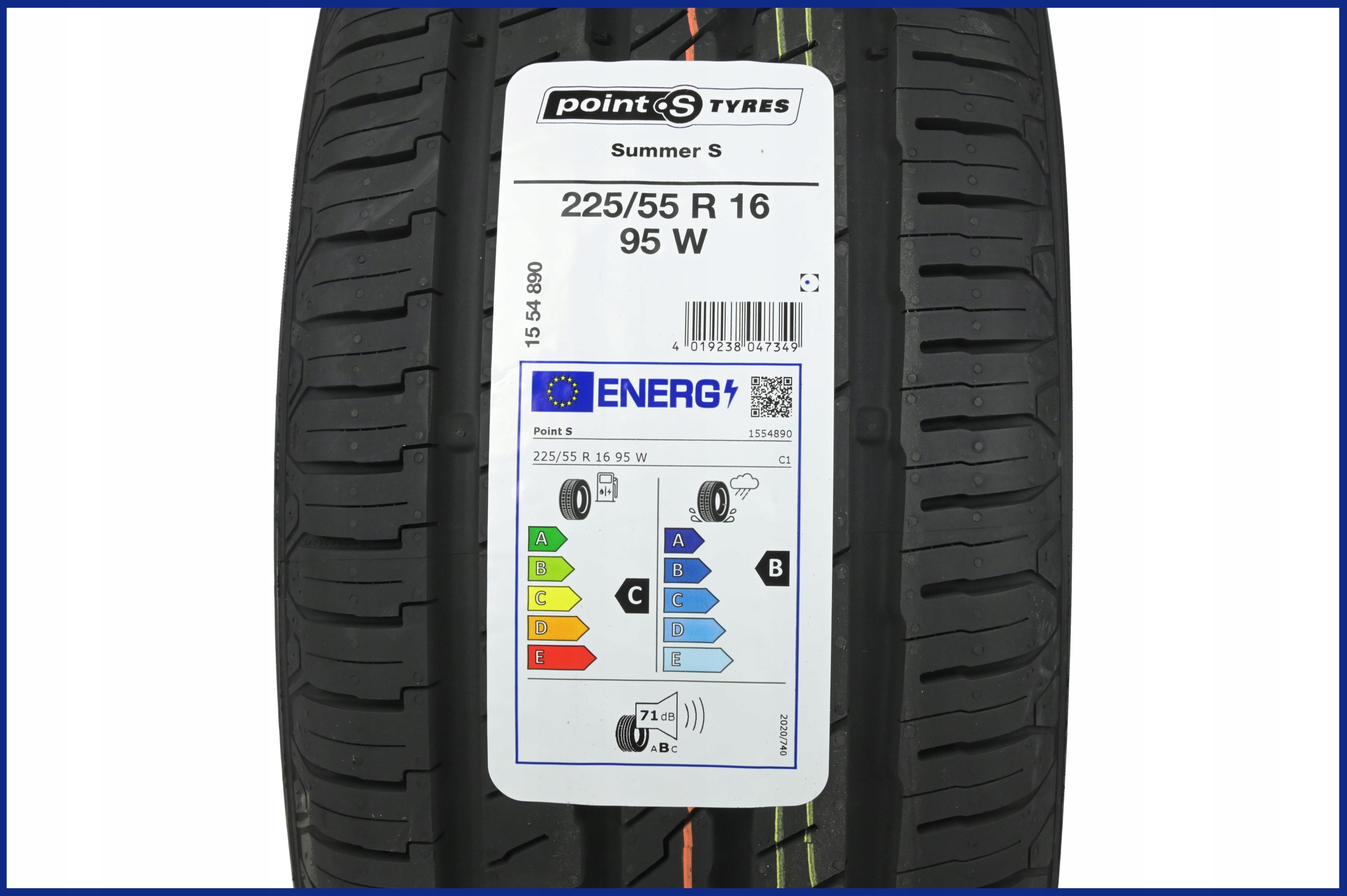 4 x 225 55R16 95W Summer S Point S LATO Brand Point S