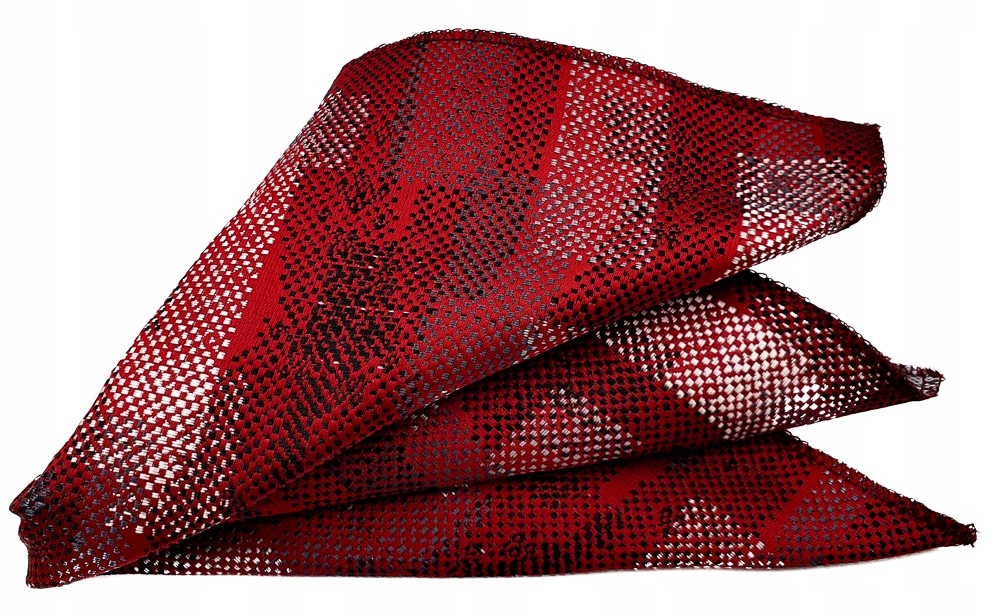 Bordowa poszetka chusteczka kieszeni marynarki