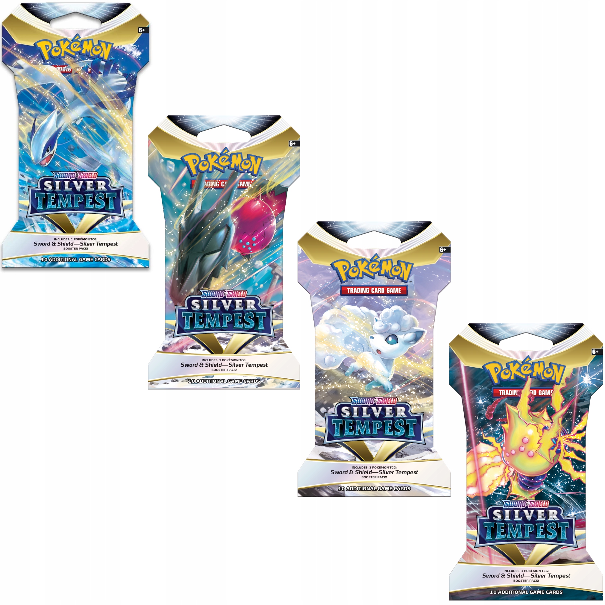 

Pokemon Tcg Silver Tempest Swsh 12 Sleeved Booster