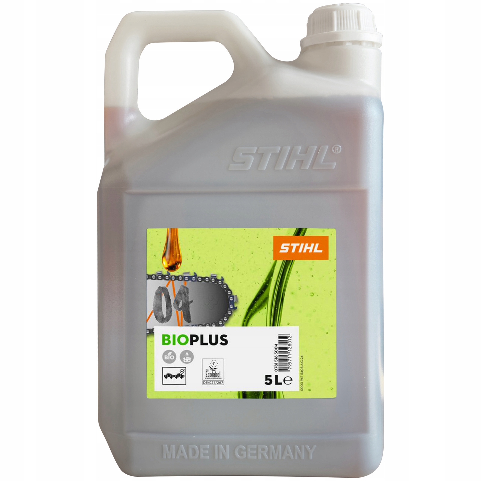 Olej Stihl Bioplus 5L Do Smarowania Łańcucha Prowadnicy