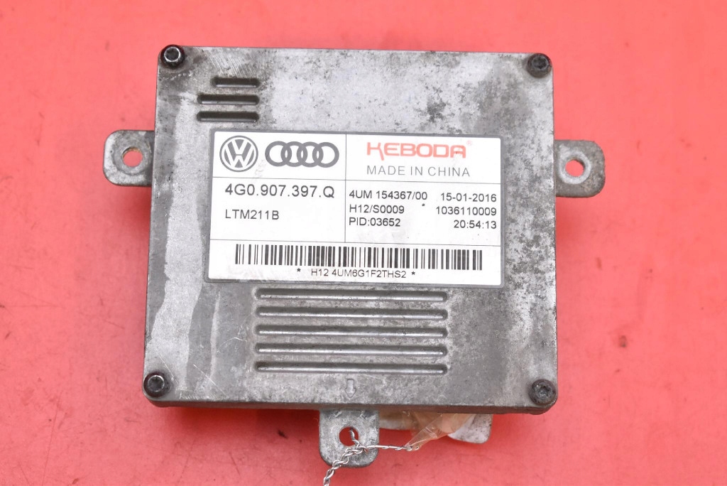 control unit XENON KSENON left 4G0907397Q AUDI A6 C7 LIFT 14-20