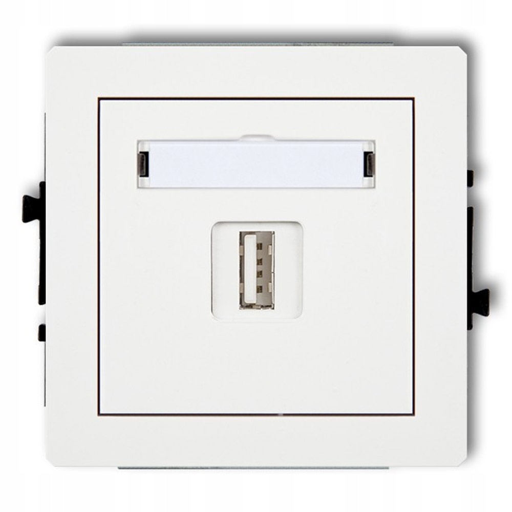 

Karlik Deco Gniazdo Usb Pojedyncze Białe DGUSB-1