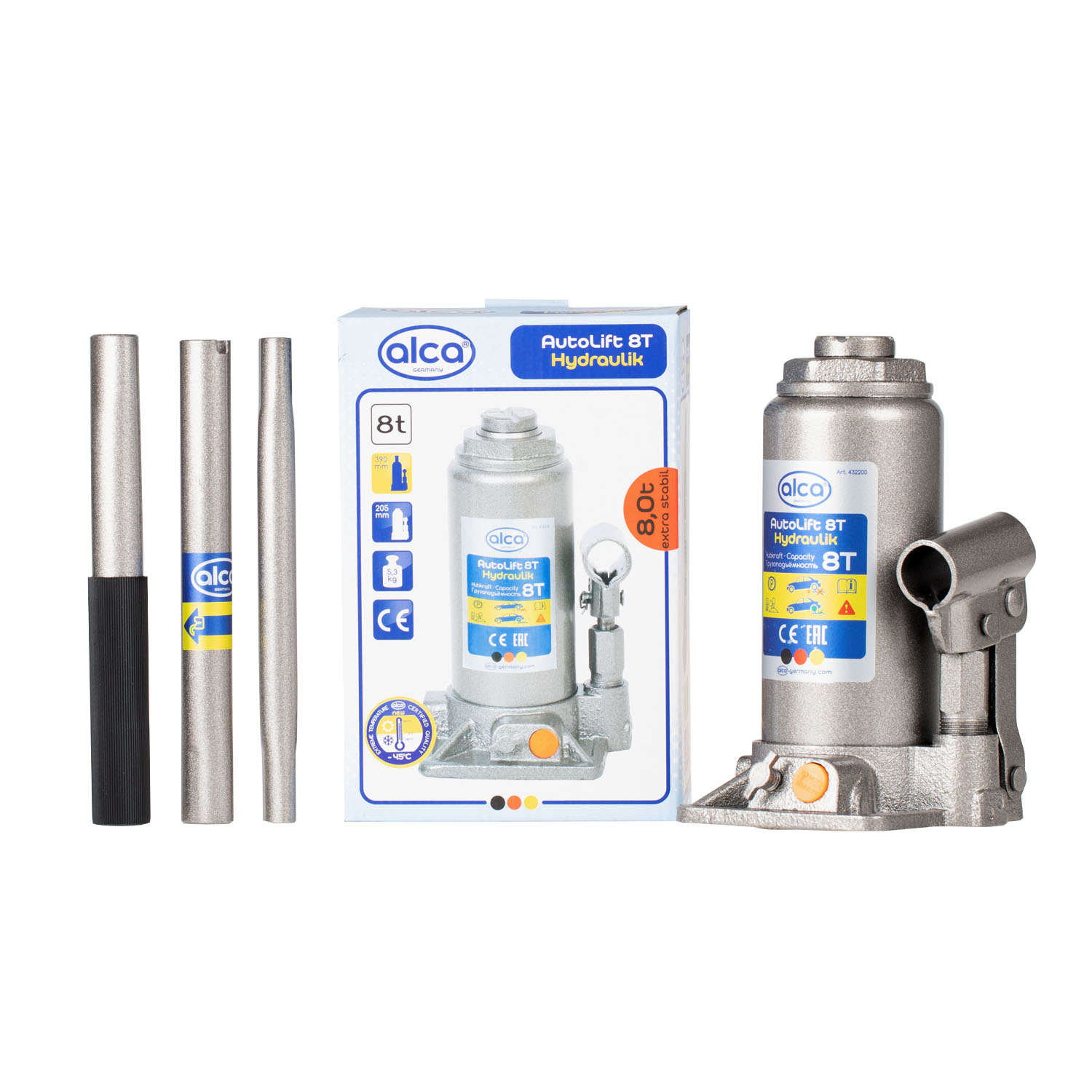 ALCA Podnośnik hydrauliczny 8t