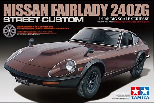 Tamiya 12051 Nissan Fairlady 240Zg Autováha 1/12 Hobby Plastová sada Novinka