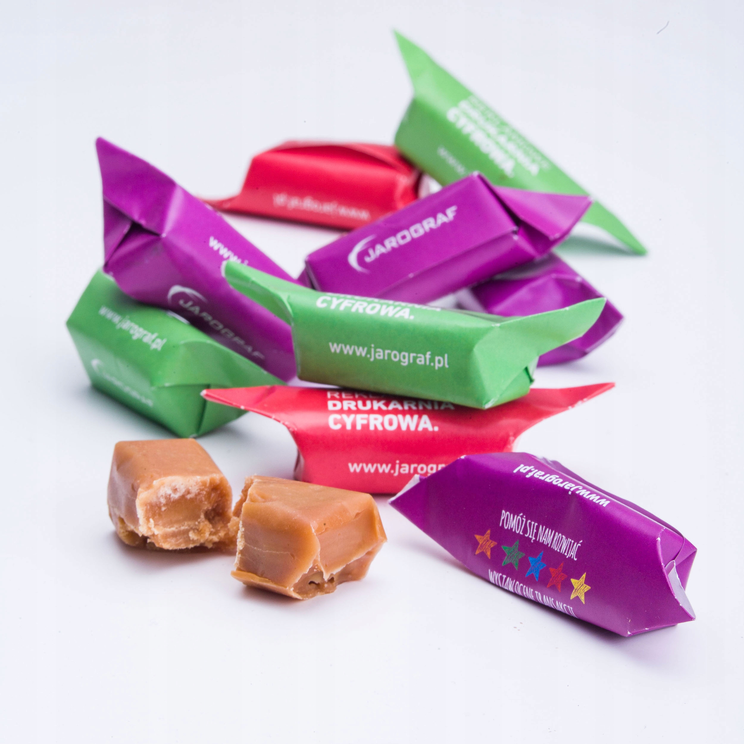 Krówki reklamowe LOGO twój nadruk 30 kg