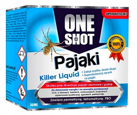 

One Shot Na Pająki 30 ML Domowe Polne Preparat