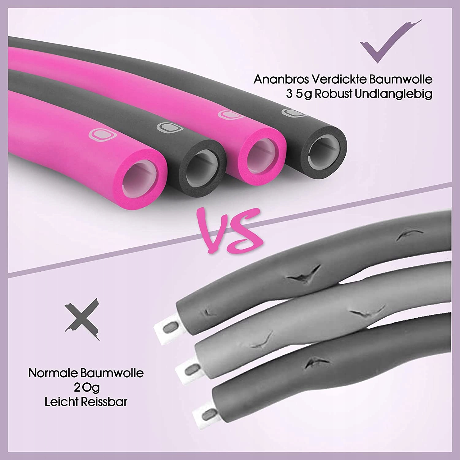 Hula Hoop regulowane piankowe do treningu fitness Średnica 95 cm