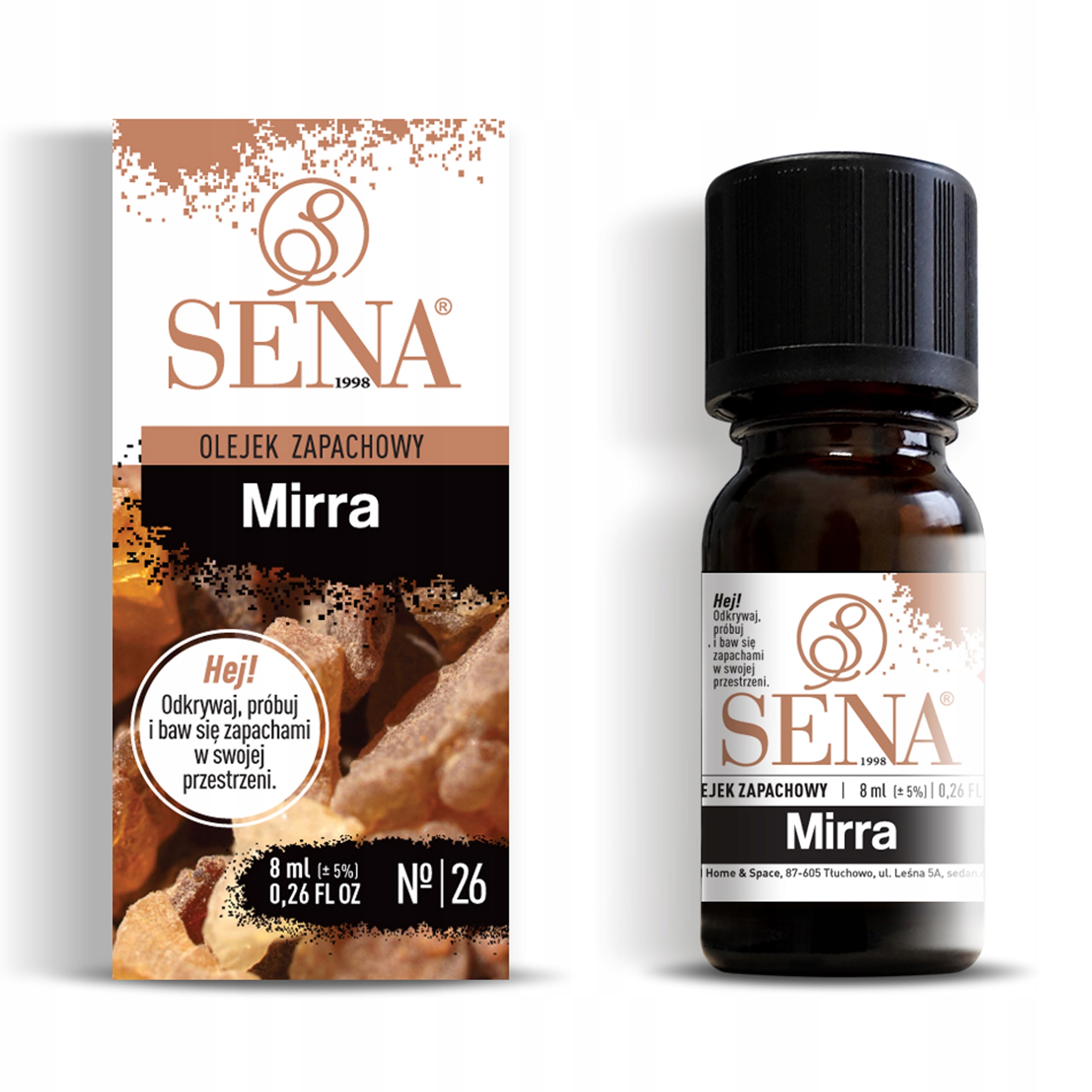 

Olejek zapachowy Sena 26 Mirra 8ml