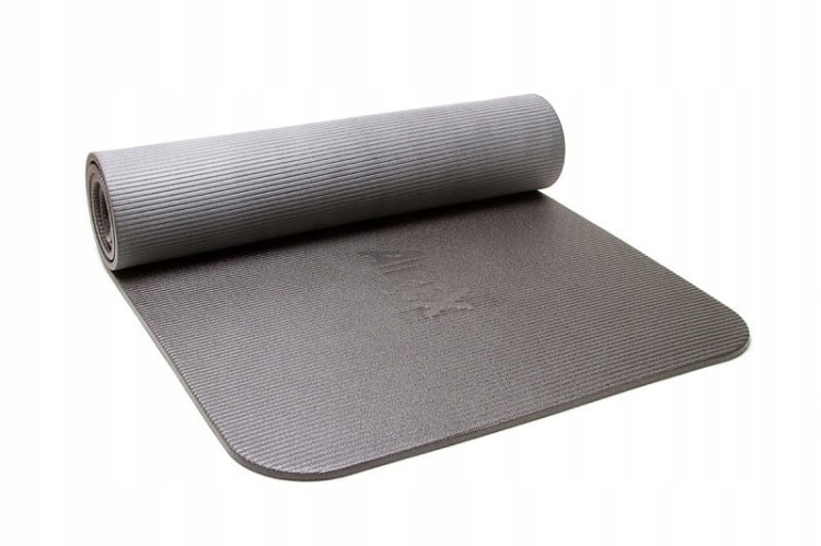 Mata do ćwiczeń rehabilitacji Airex Fitline 180 lekka treningowa czarna