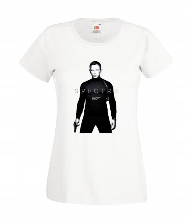 

Damska Koszulka James Bond Agent 007 Spectre Wzory