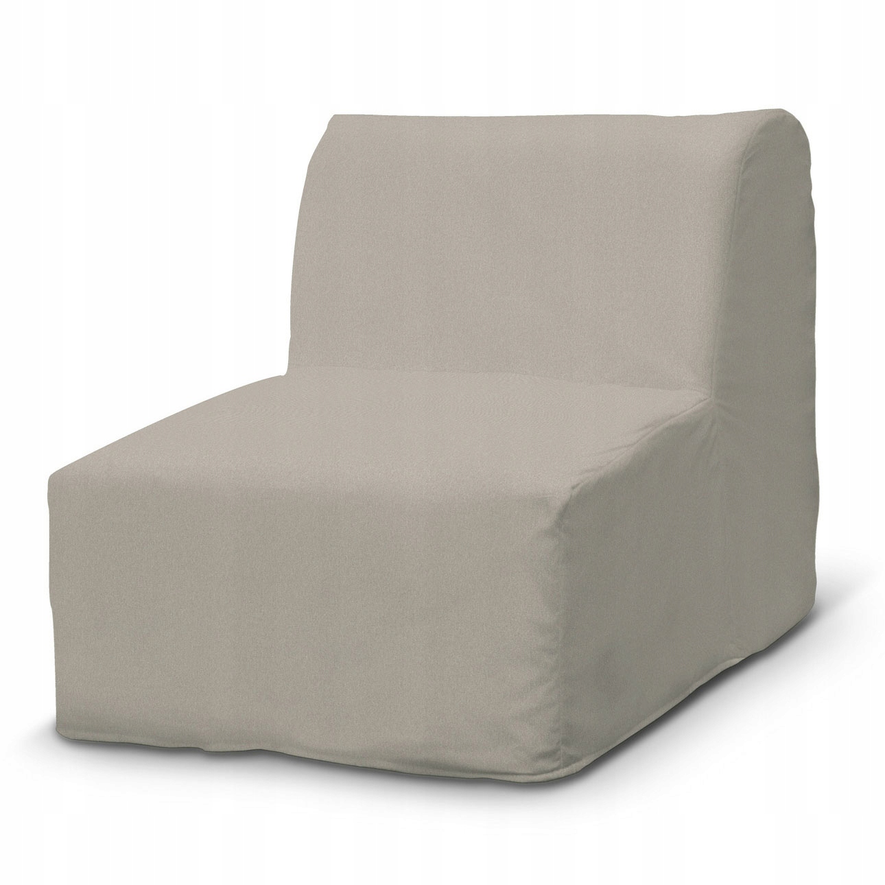 Potah na křeslo Lycksele jednoduchý Ikea béžový